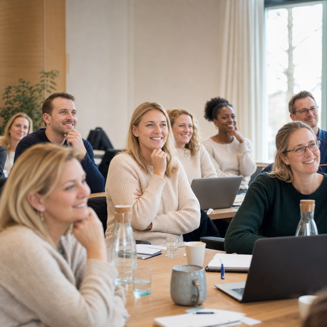 Deelnemers tijdens een ELP-opleiding